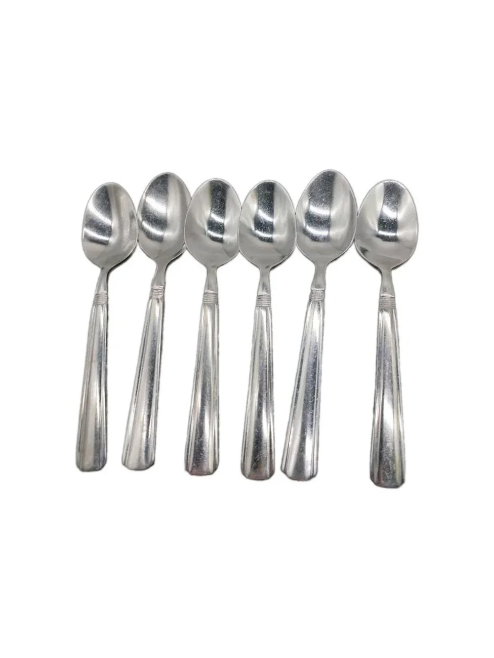 Pfaltzgraff Flatware 6 Soup Spoons 6